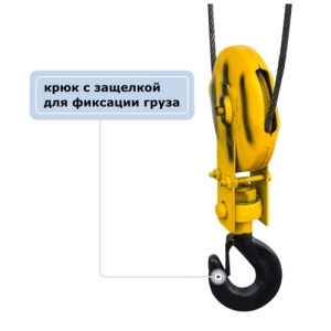 Таль электрическая канатная GEARSEN CD 2,0т, 9м (380В)