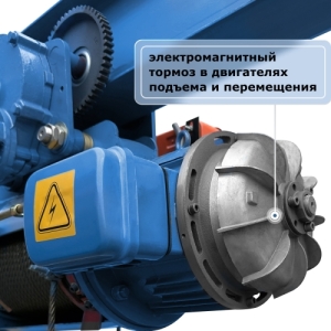 Таль электрическая канатная GEARSEN CD 2,0т, 9м (380В)
